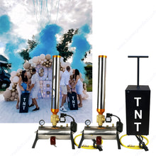 Handheld Gender Reveal Confetti Cannon, Celebration Popper for Weddings & Christmas, Paper Confetti Launcher for Festive Occasions