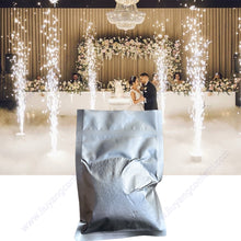 20bags Titanium Ti Powder Cold Spark Machine Dmx Cold Sparkular Sparkler Machine MSDS 200g Inddor Ourdoor Wedding Pyrotechnic