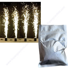 20bags Titanium Ti Powder Cold Spark Machine Dmx Cold Sparkular Sparkler Machine MSDS 200g Inddor Ourdoor Wedding Pyrotechnic