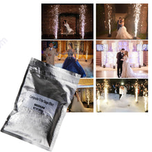 20bags Titanium Ti Powder Cold Spark Machine Dmx Cold Sparkular Sparkler Machine MSDS 200g Inddor Ourdoor Wedding Pyrotechnic