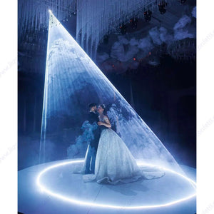 2024 15W RGB ILDA 10W Wedding Laser Dmx Dj Hall Professional Stage Lighting Disco Strong Beams Club Light Marriage Bride Banquet