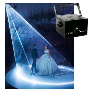 2024 15W RGB ILDA 10W Wedding Laser Dmx Dj Hall Professional Stage Lighting Disco Strong Beams Club Light Marriage Bride Banquet