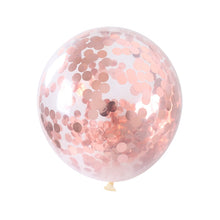 10Pcs/Lot 12Inch Confetti Latex Ball Red Rose Gold Silver Helium Balloon Birthday Party Wedding Decoration Christmas Globos