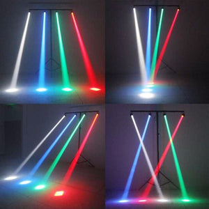 Disco Light 15W LED DMX Laser Projector Sound Controll Lamp DJ Party Stage Light Effect RGBW Lumiere Christmas Decoration - Kesheng special effect equipment