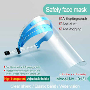 Anti-flu face Mask Pet / Polyester Multi-Function Anti-Dust And Anti-Fog Mask Face Protection Isolation Mask 1 Set face shied - Kesheng special effect equipment
