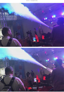 1pcs/lot Co2 Gun Led Stage Light CO2 Machine Jet Stage Effect Handhold Equipment RGB DJ Disco Light Club Bar Wedding Led Lights - Kesheng special effect equipment
