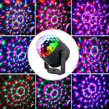 Mini LED Stage Light Magic Effect Rotating Laser Lighting Lamp Multicolor Disco Ball For Bar Home Party Decoration - Kesheng special effect equipment