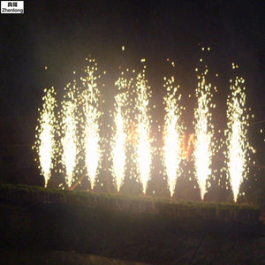 110V 220V Remote Control LED Sprayer Cold Fireworks Wedding Bar Atmosphere Props Stage Lights DMX Electronic Fireworks Machine - Kesheng special effect equipment