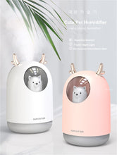 Anti virus Disinfection Sterilize Home Appliances USB Humidifier 300ml Cute Pet Ultrasonic Cool Mist Aroma Air Oil Diffuser Romantic Color LED Lamp Humidificador - Kesheng special effect equipment