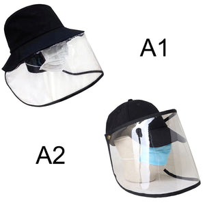 Multi-function Protective Cap Anti Infection Protective Hat Eye Protection Anti-fog Windproof Hat Anti-saliva Face Cover Cap - Kesheng special effect equipment
