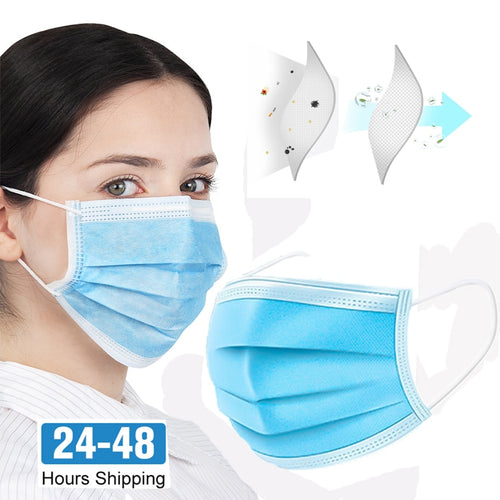 50PCS Pre Sale mouth mask pm2.5 Activated anti virus carbon prevent Anti virus formaldehyde Bacteria proof anti virus medical surgical face mouth mask N95 - Kesheng special effect equipment