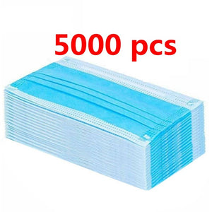 DHL Wholesale 5000 pcs Disposable Mask Face Mouth Masks Safety anti virus medical surgical Face Mouth Mask Disposable Personal Protection - Kesheng special effect equipment