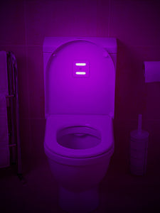 UV Purple Light Germicidal Disinfection UVC LED Lamp Ultraviolet Sterilizer Bacterial Killer Induction Night Light - Kesheng special effect equipment