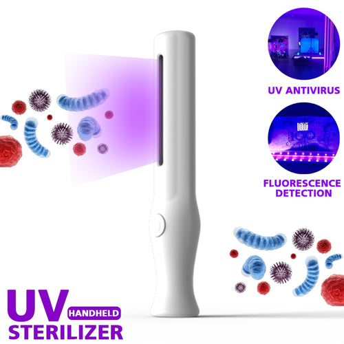 Portable Small UV Ozone Lamp UV Disinfection Lamp Battery/USB Power germicidal Sterilization lamp Hotel Home Travel Ultraviolet - Kesheng special effect equipment