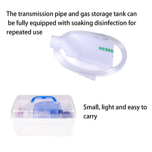 PVC Disposable Manual Resuscitator with Oxygen Tubing Reservoir Bag Face mask Case For Adult or Pediatric - Kesheng special effect equipment