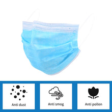 Disposable Earloop Face Mouth Masks Facial 3 Layers Filter mask Medical Dustproof Antivirus ffp3 gas Protective Mask - Kesheng special effect equipment