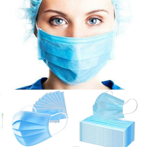 Medical Face Mask 50 Pcs Disposable Medical Masks Respirator 3 Layer Earloop Masks For Adult Surgical Medical Masks - Kesheng special effect equipment