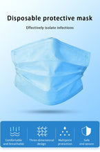 Medical Face Mask 50 Pcs Disposable Medical Masks Respirator 3 Layer Earloop Masks For Adult Surgical Medical Masks - Kesheng special effect equipment