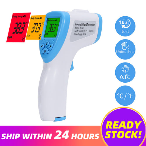 In Stock Digital Infrared Thermometer Non-contact Baby Adult Forehead Thermometer Gun LCD Backlight Termometro Infravermelh - Kesheng special effect equipment