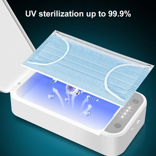 5V UV Phone Sterilizer Box Jewelry Phones Cleaner Personal Sanitizer Disinfection Cabinet For Mask Aroma-Esterilizador - Kesheng special effect equipment