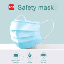 50PCS Disposable Protective Medical masks 3 Layers Dustproof Facial Protective Cover Masks Maldehyde Prevent bacteria Masks - Kesheng special effect equipment