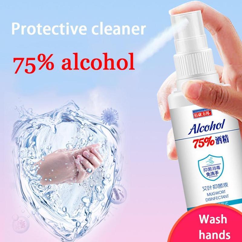 60ml 75% alcohol Disinfection Hand Sanitizer Spray Carry-on Portable Hand Alcohol Disinfection Spray Hand Sanitiser - Kesheng special effect equipment