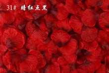 100PCS/Bag 5*5CM Silk Rose Petals for Wedding Decoration Romantic Artificial Rose Flower 40Colors Wedding Accessories - Kesheng special effect equipment