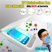 5V UV Light Phone Sterilizer Box Jewelry Phones Cleaner Personal Sanitizer Disinfection Cabinet with Aromatherapy Esterilizador - Kesheng special effect equipment