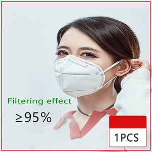 Hot Sale KN95 Dustproof Anti-fog And Breathable Face Masks N95 Mask 95% Filtration Features as espirator ffp3 maska test n95  ma - Kesheng special effect equipment