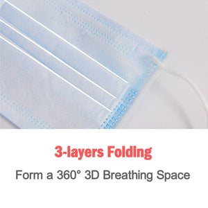In stock! Disposable Masks 10/50 pcs Mouth Mask 3-Ply  Anti-Dust FFP3 Mask FFP2 KN95 Nonwoven Elastic Earloop Salon Mouth - Kesheng special effect equipment