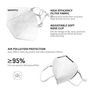 KN95 Dustproof Anti-fog And Breathable Face Masks 95% Filtration N95 Masks Features as KF94 FFP2 - Kesheng special effect equipment
