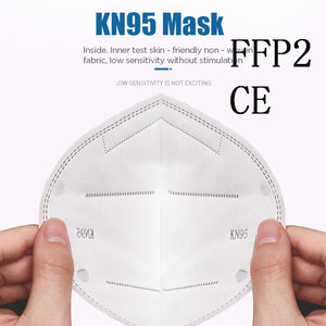 50pcs Mask KN95 Anti-virus Mask Anti-dust Masks Standard mask Haze Riding Protective Masks Anti-particles CE certification - Kesheng special effect equipment