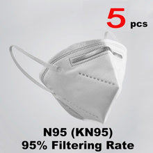 In stock PM2.5 KN95 Mask Filtration Anti-virus Mask Anti Bacterial Dust Protection against Droplet FFP2 N95 Mask Reuses Masque - Kesheng special effect equipment