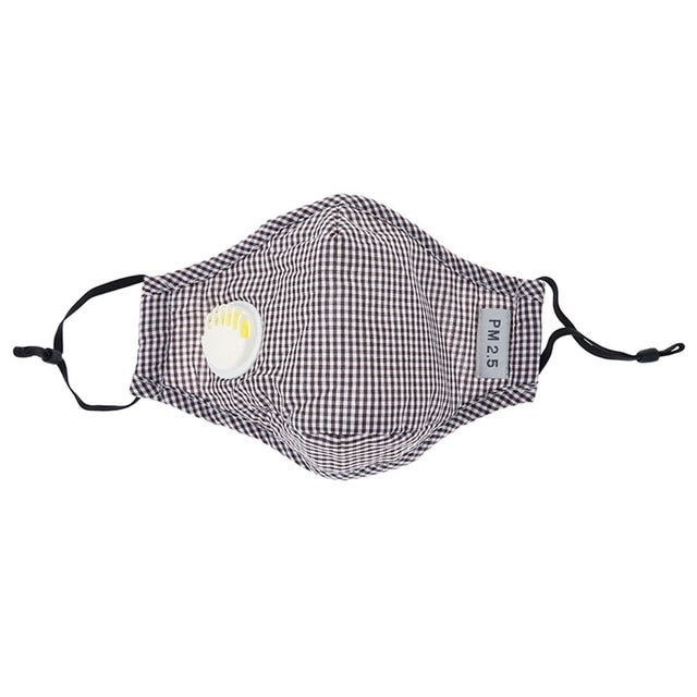 Anti Pollution Mask Dust Respirator Washable Reusable Masks Cotton Unisex Mouth Muffle For Allergy/Travel/ Cycling Flu Face Care - Kesheng special effect equipment