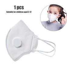 KN95 Kids 4 Layers Face Mask PM2.5 Anti Haze Dust Masks with Breath Valve Anti-dust Respirator Mouth Mask for Kids Children - Kesheng special effect equipment
