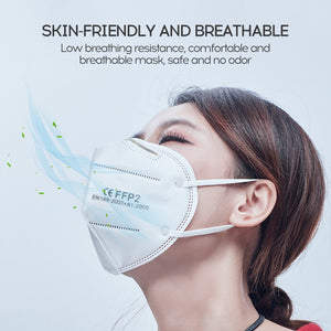 stock 20-100Pcs FFP2 Face Masks Dustproof Anti-fog 95% Filtration Mouth Cover Dustproof Face Cover Features as KN95 N95 KF94 - Kesheng special effect equipment