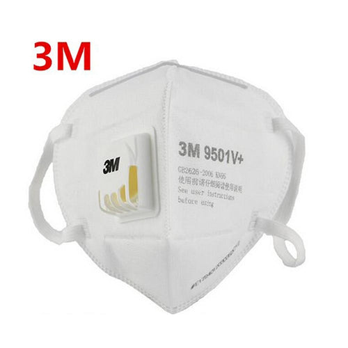 3M KN95 Mask 9501V+ mask Safety Masks Respirator Protective Masks Mouth Mask filter Features as N95 KF94 FFP2 KN95 FFP3 - Kesheng special effect equipment