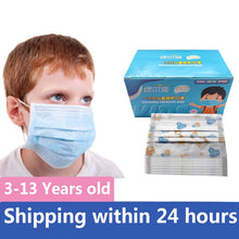 Children Face Masks 3 Layer Elastic Mouth Mask Anti-Flu Kids Disposable Mask Soft Breathable PM2.5 Nonwoven Cartoon Boys Girls - Kesheng special effect equipment