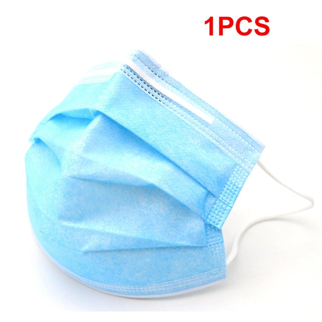 Disposable Elastic Kids Mouth Mask 3 Layer Soft Breathable Anti Flu Hygiene Child Kids Face Mask Dropshipping - Kesheng special effect equipment