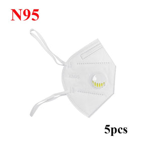 For Adult Mouth Masque Anti Dust Face Mask Anti PM2.5 Disposable Protective Mask Face Mascarilla Mascherine Feature As ffp2 ffp3 - Kesheng special effect equipment