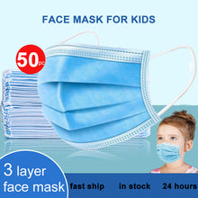 Anti-Pollution 3 Layer Mask Dust Protection Masks Disposable Mask For Kids Elastic Ear Loop Filter Safety Mask - Kesheng special effect equipment