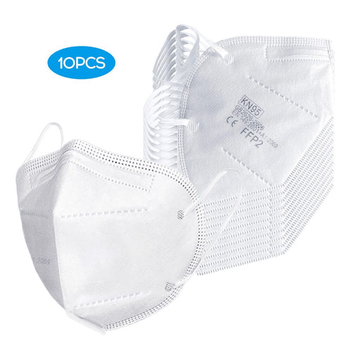 Disposable FFP2 Mask 95% Filter Protective Face Mask Dustproof 5-Layer Non-woven Fabric Breathable Mouth Mask Respirator ffp2 - Kesheng special effect equipment