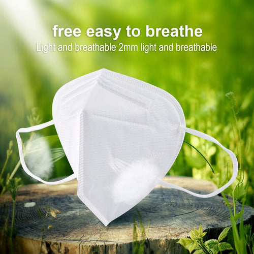 FFP2 Protective Mask High Efficiency Filtration Comfortable And Adjustable 3D Fitting Design Light And Breathable 1 Pcs - Kesheng special effect equipment