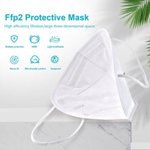 FFP2 Protective Mask High Efficiency Filtration Comfortable And Adjustable 3D Fitting Design Light And Breathable 1 Pcs - Kesheng special effect equipment