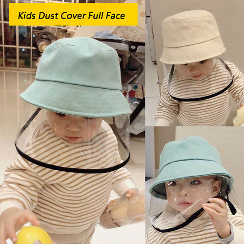 Protective Children Hat Sunhat Anti-spitting Protective Cap Prevent Kid From Saliva Dustproof Cover Against Droplet Transmission - Kesheng special effect equipment