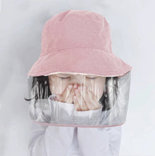 Protective Children Hat Sunhat Anti-spitting Protective Cap Prevent Kid From Saliva Dustproof Cover Against Droplet Transmission - Kesheng special effect equipment