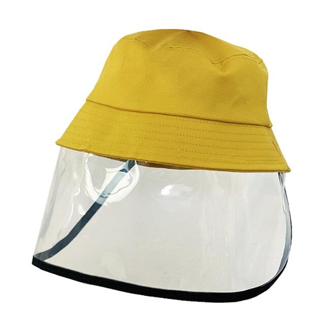 Children Protective Cap Anti-dust Anti-fog Face Cover Cap Reusable Cotton TPU Windproof Baby Fisherman Basin Hat Security Safety - Kesheng special effect equipment