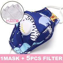 New Cartoon Children Mask With 10 Filters PM 2.5 Kids Mouth Face Mask 2020 In Stock !!! Reusable KN95 Mask Dust-proof Sterile - Kesheng special effect equipment