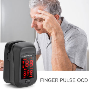 Blood Oxygen Monitor Finger Pulse Oximeter Oxygen Saturation Monitor Fast Shipping within 24hours (without Battery) - Kesheng special effect equipment