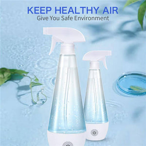Portable Household Sterilization Soap Dispenser Disinfection Cleaning Sodium Chlorate 84 Disinfection Water Making Machine - Kesheng special effect equipment